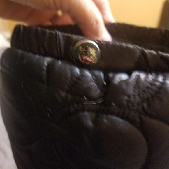 Coach Cantina Black Winter Boots Patent Leather - Picture 7 of 12